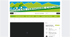 Desktop Screenshot of highlandperthshirecycling.co.uk